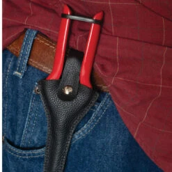 Johnny's Needle Nose Shears -Verdant Bloom Store 06252 03 needle nose shears with leather case