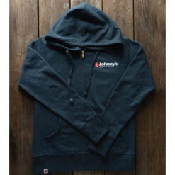 Men's Zip Hoodie – Pacific, M -Verdant Bloom Store 06669 01 bluehoodie 1