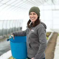 Women's Zip Hoodie – Charcoal, M