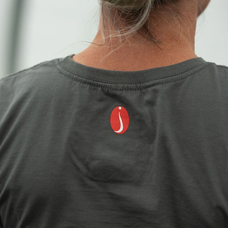 Women's Basic Tee – Charcoal, M 4 Women's Basic Tee – Charcoal, M - Image 2