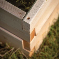 Cedar Raised Garden Bed – 3' X 6' -Verdant Bloom Store 06798 04 cedarraisedbed