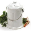 Ceramic White – 4 Qt. 2 Ceramic White – 4 Qt. -Verdant Bloom Store 07096 02 ceramic composter