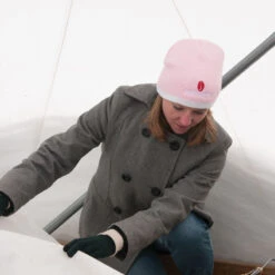 Johnny's Beanie – Pink -Verdant Bloom Store 07458 03 winterbeaniepink