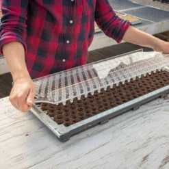 Paperpot Dibble Board -Verdant Bloom Store 07735 02 paperpot dibble board