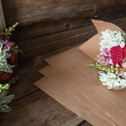 Kraft Paper Square Sheets – S 7 Kraft Paper Square Sheets – S -Verdant Bloom Store 07818 03 kraft paper sheets