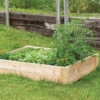 Cedar Raised Garden Bed – 4' X 4' -Verdant Bloom Store 07977 01 cedar raised bed