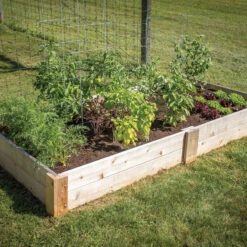 Cedar Raised Garden Bed – 4' X 8'